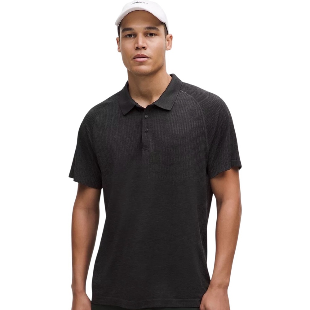 Lululemon‎ Men’s Performance Polo Shirt Granite Short Sleeve Size Small NWOT